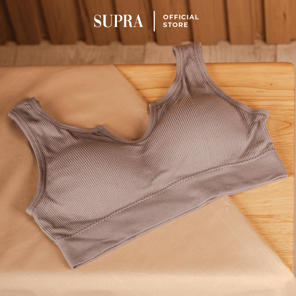 Cellah SportsBra - Ribbed Seamless bra - SupraSports