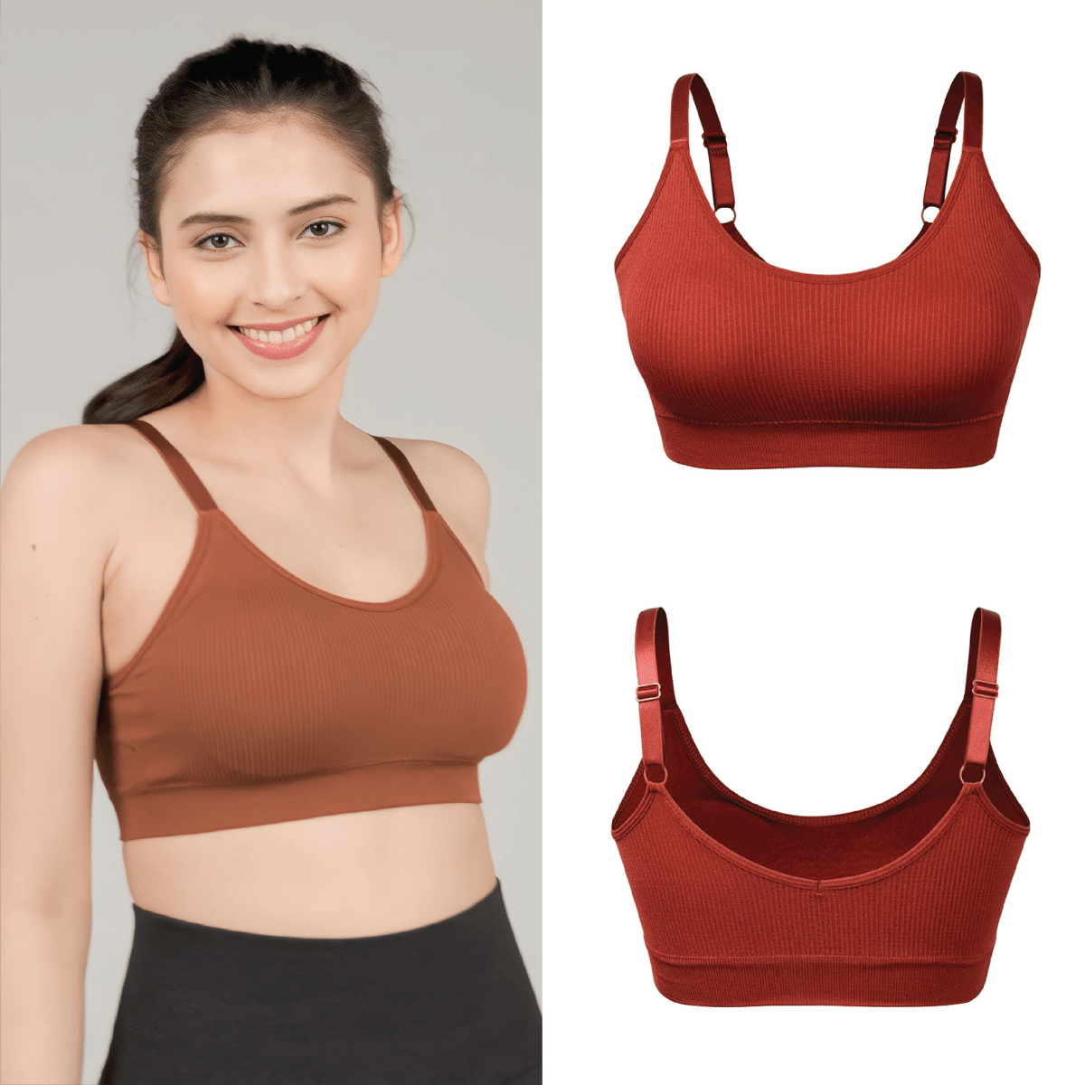 FETTLE bra - seamless sports bra - SupraSports