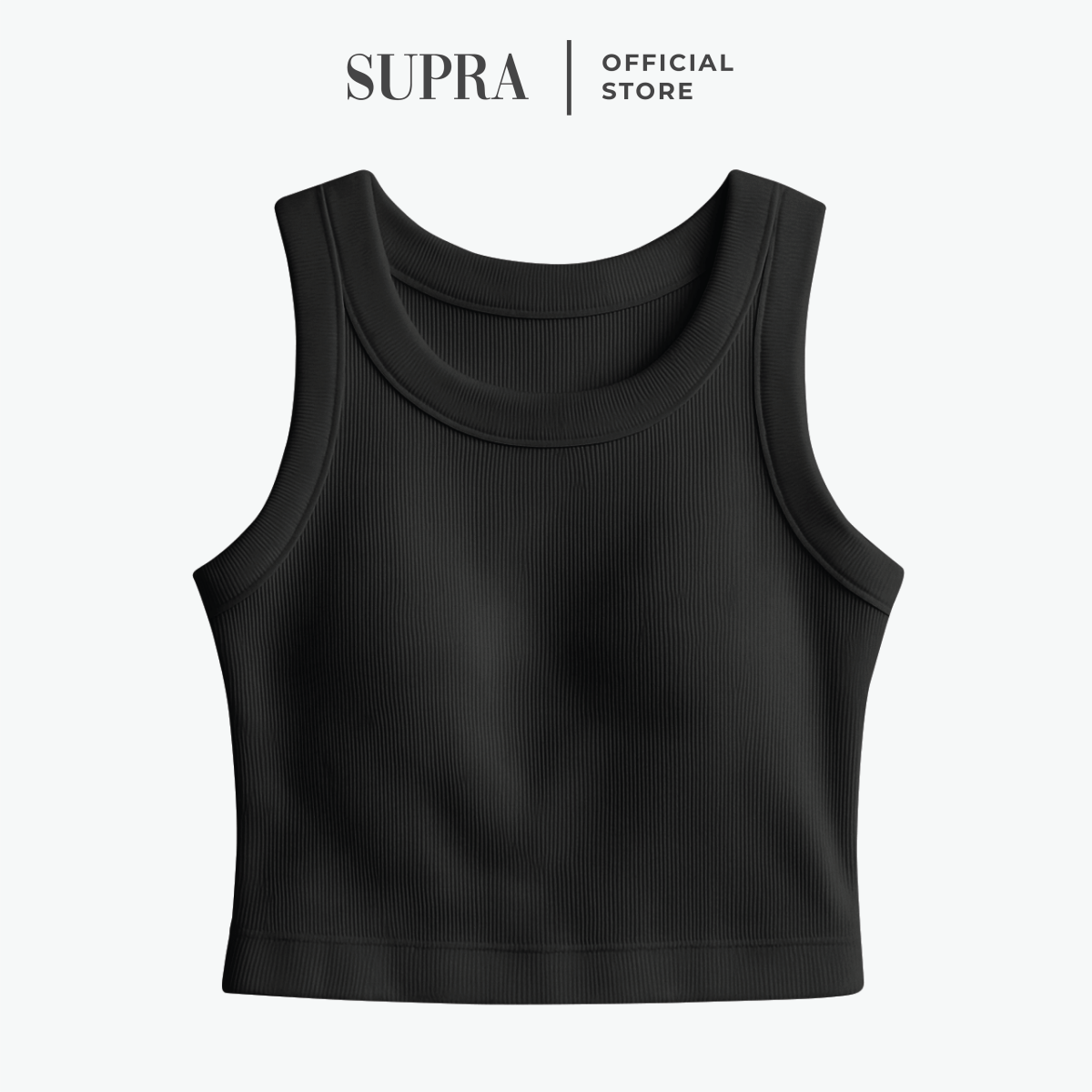 Forma Ribbed Crop Top - SupraSports