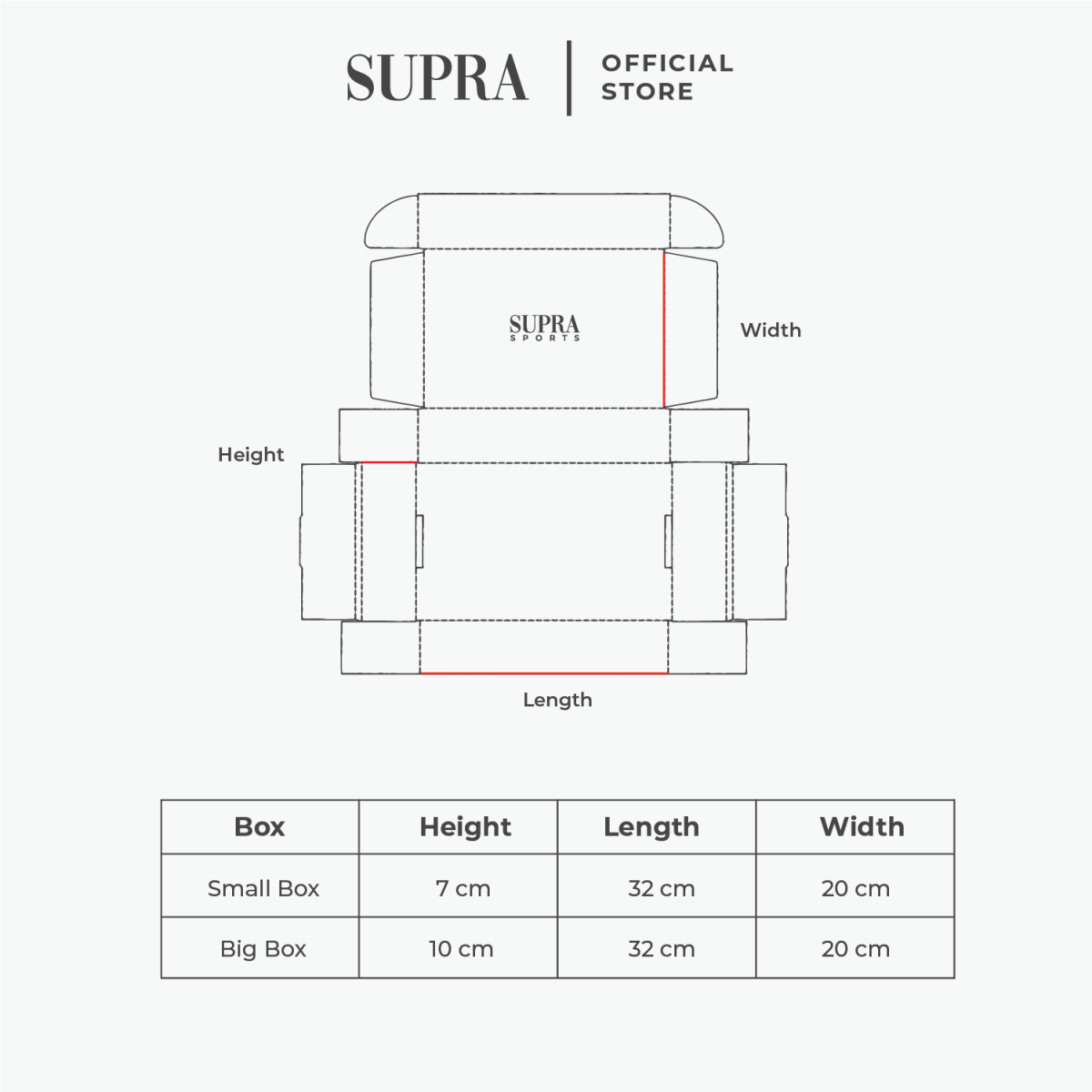 Supra Box - Corrugated Packaging - SupraSports