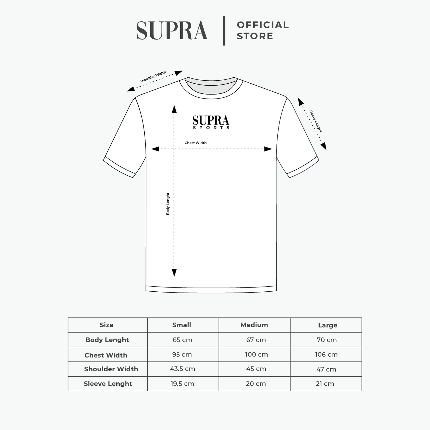 Suprasports Logo T-shirt - Unisex Original Basic Tee