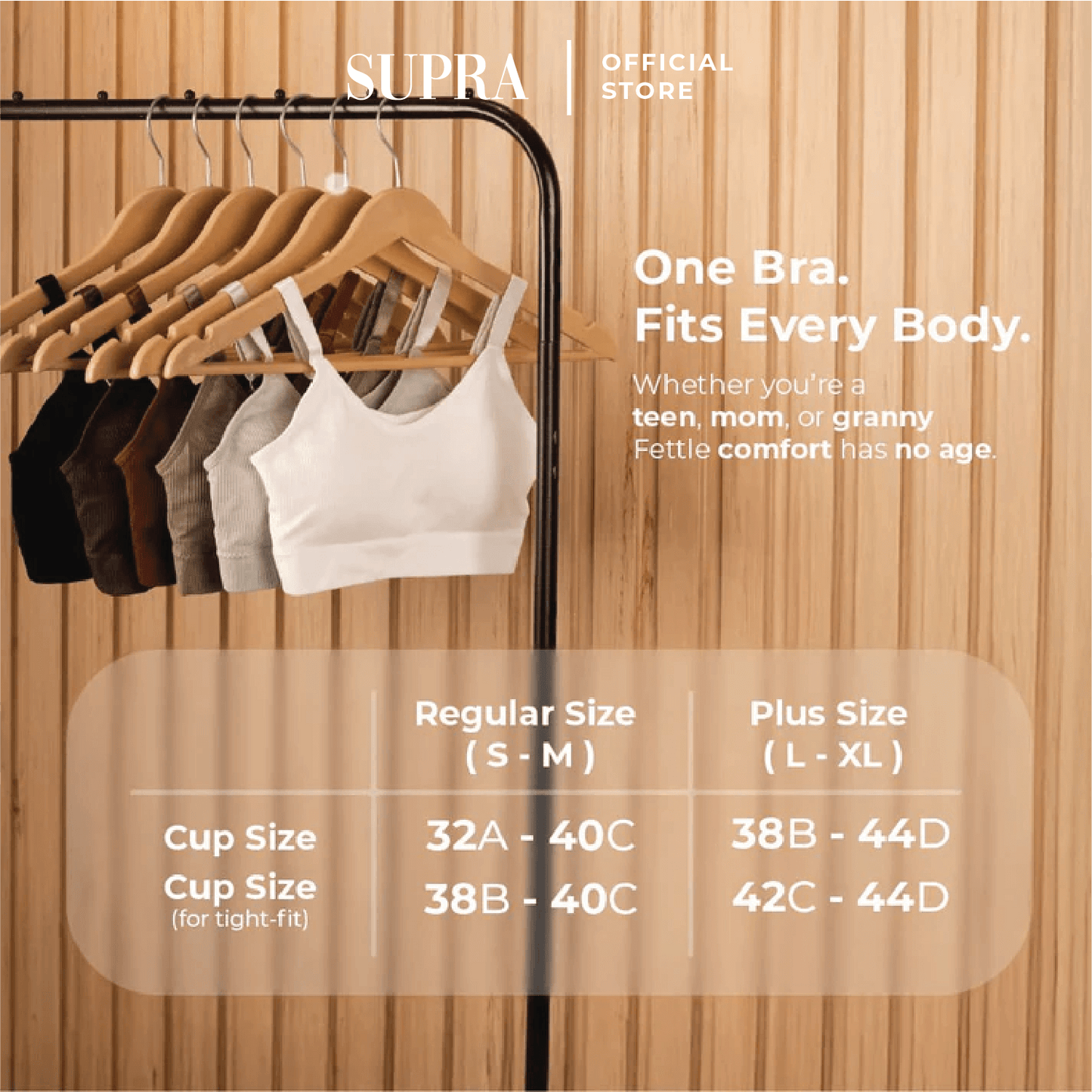 FETTLE bra - seamless sports bra