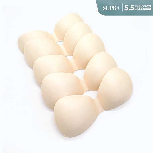 Fettle Bra Foam Pads - 5pcs