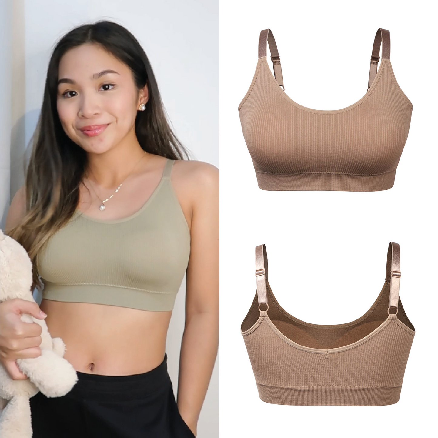 FETTLE bra - seamless sports bra