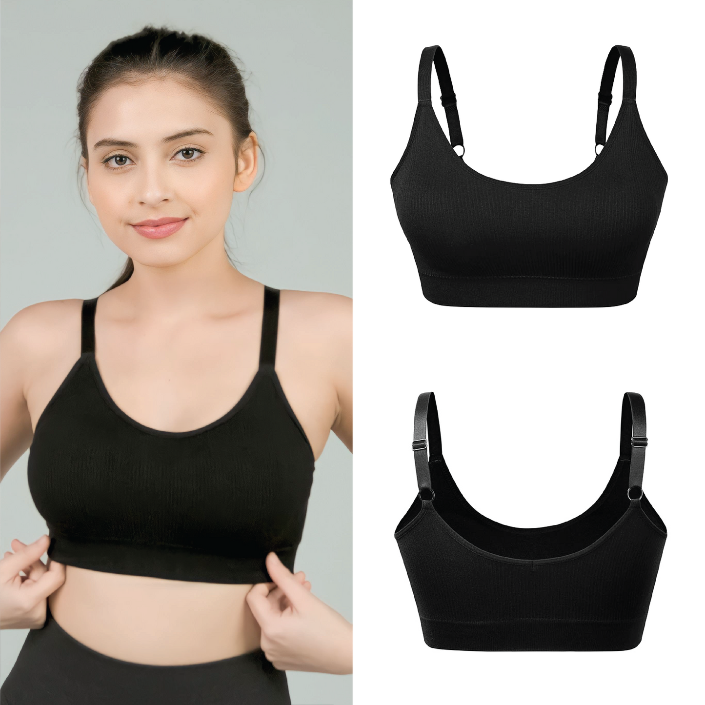 FETTLE bra - seamless sports bra