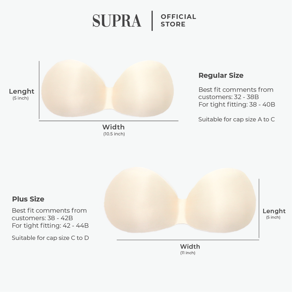 Fettle Bra Foam Pads - 5pcs