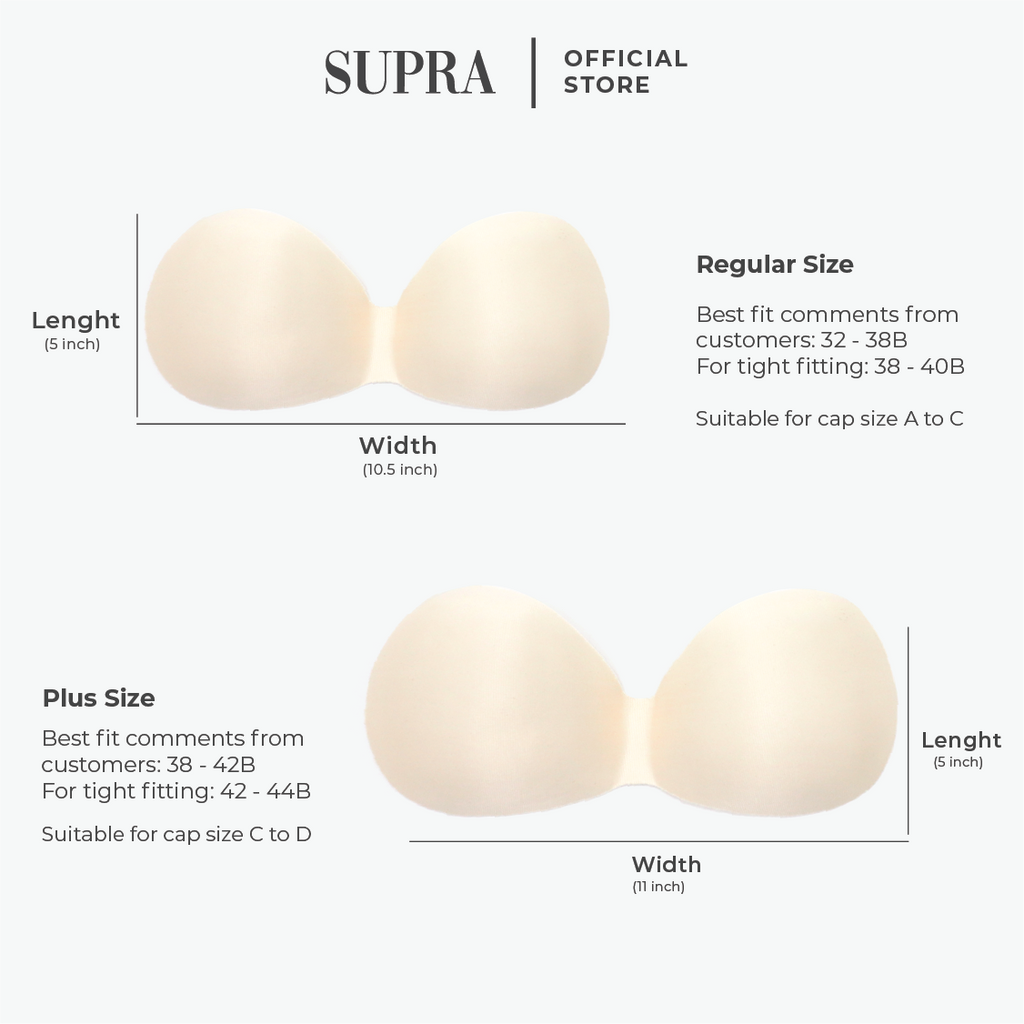 Fettle Bra Foam Pads - 5pcs