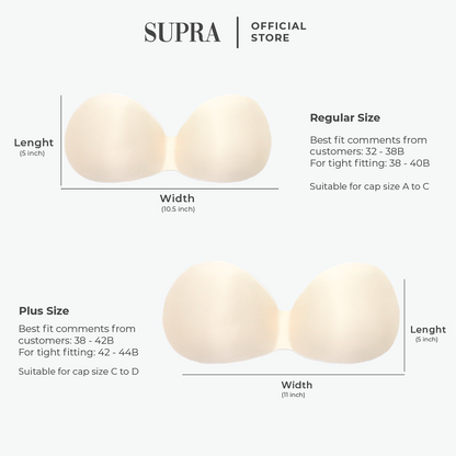 Fettle Bra Foam Pads - 5pcs