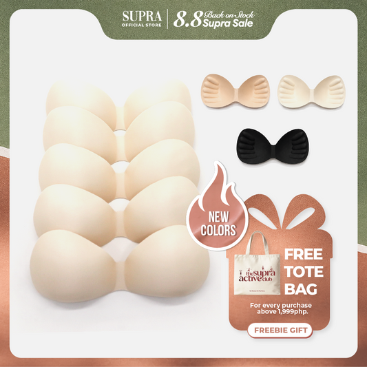 Fettle Bra Foam Pads - 5pcs