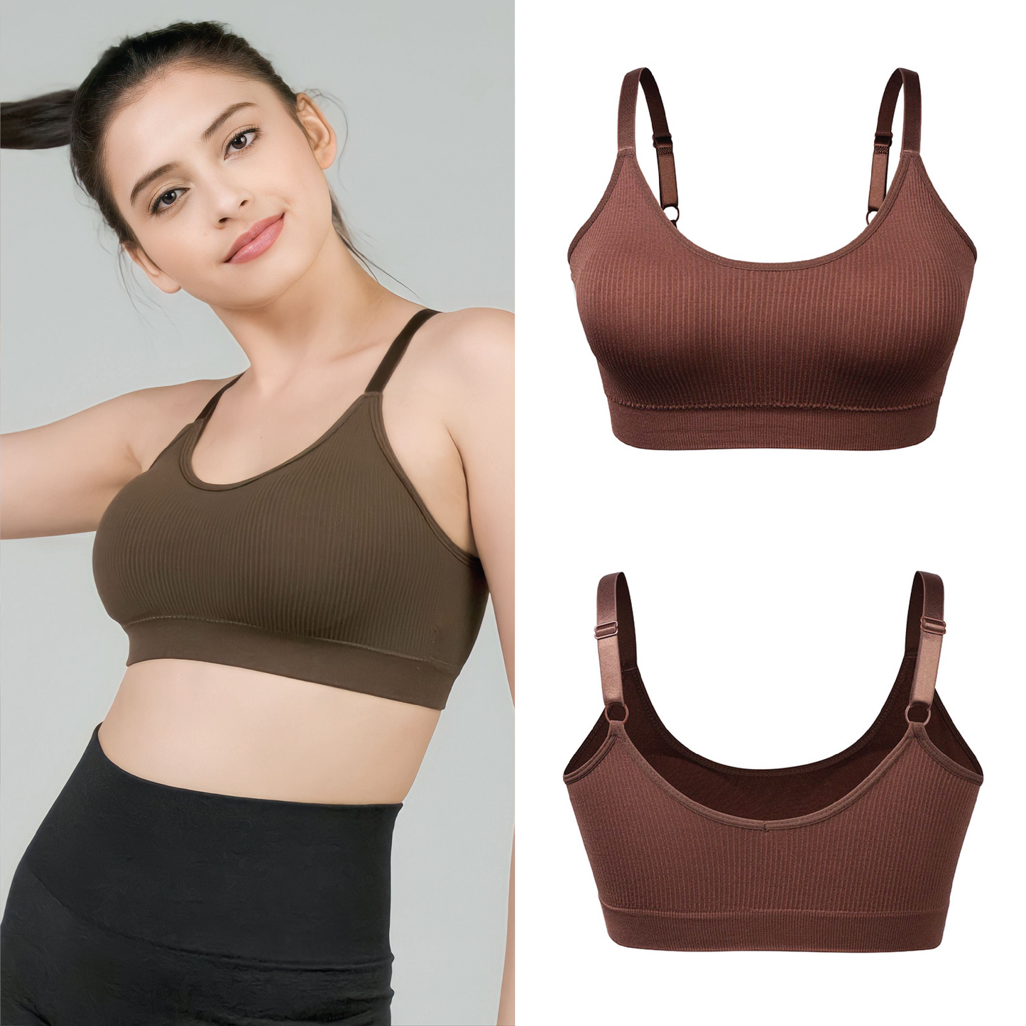 FETTLE bra - seamless sports bra