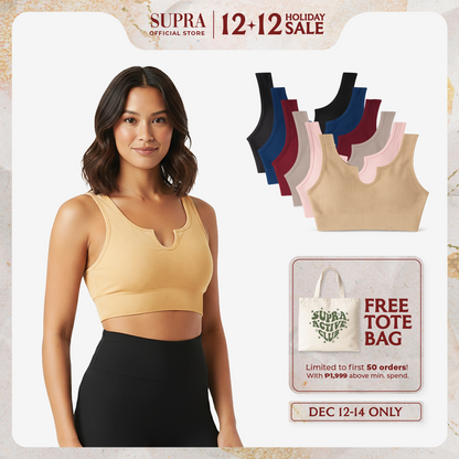 Cellah Sports Bra - Ribbed Seamless bra