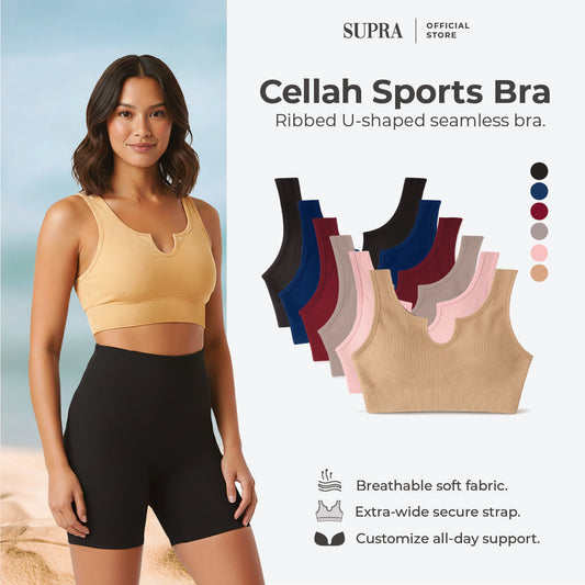 Cellah SportsBra - Ribbed Seamless bra