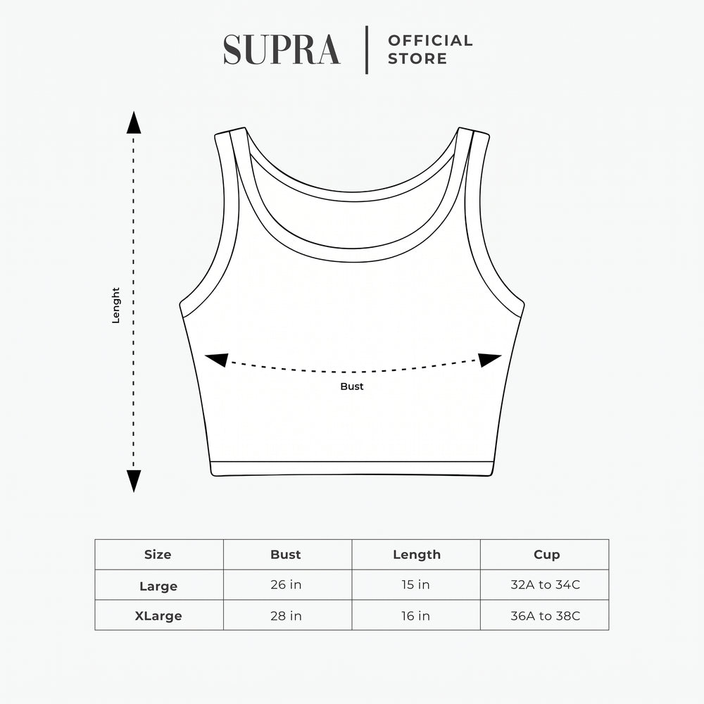 Size chart in inches