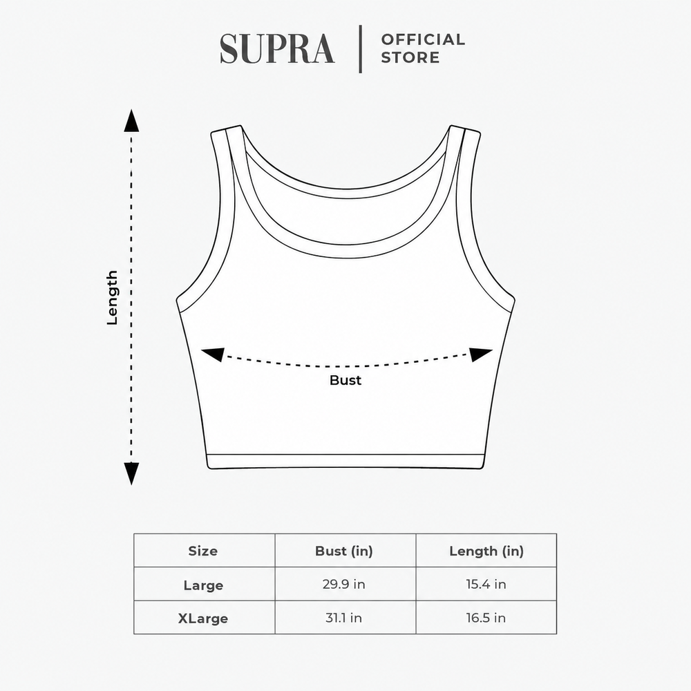 Size chart in inches