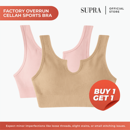 [FACTORY OVERRUNS] CELLAH BRA - seamless sports bra (minor imperfections) - SupraSports