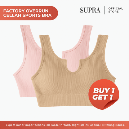 [FACTORY OVERRUNS] CELLAH BRA - seamless sports bra (minor imperfections) - SupraSports