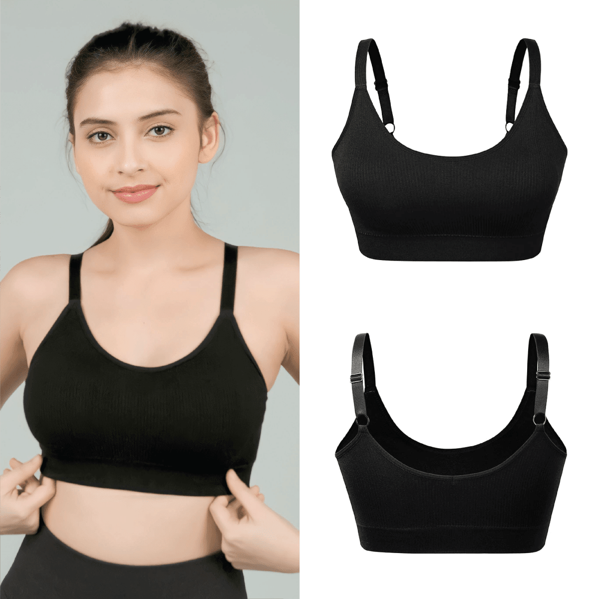 FETTLE bra - seamless sports bra - SupraSports