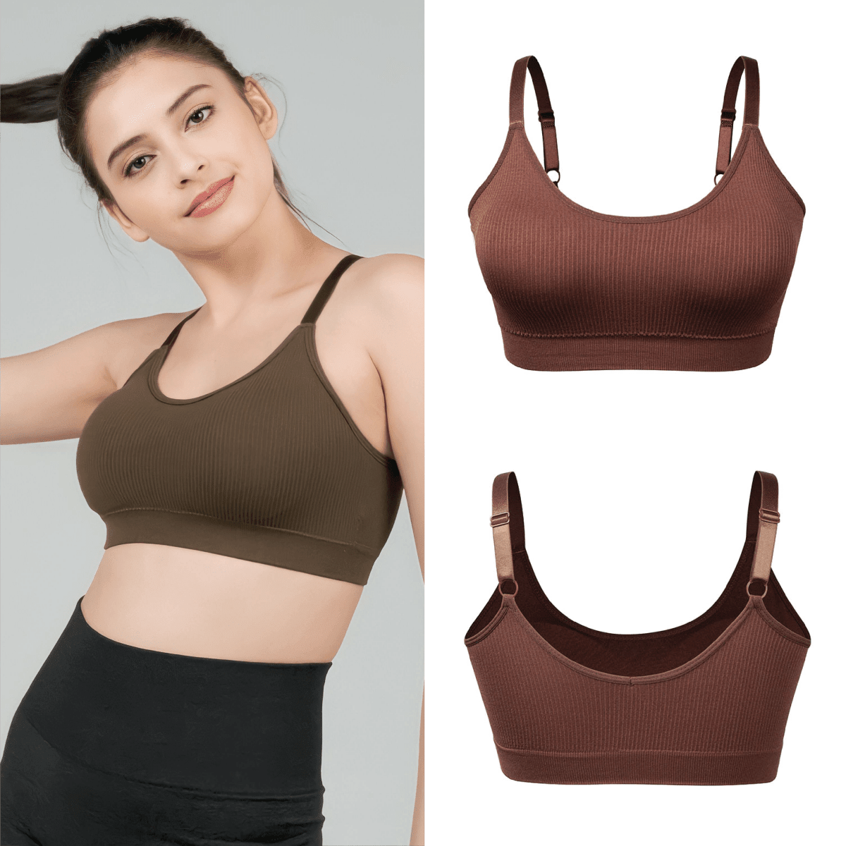 FETTLE bra - seamless sports bra - SupraSports