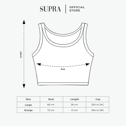 Forma Ribbed Crop Top - SupraSports