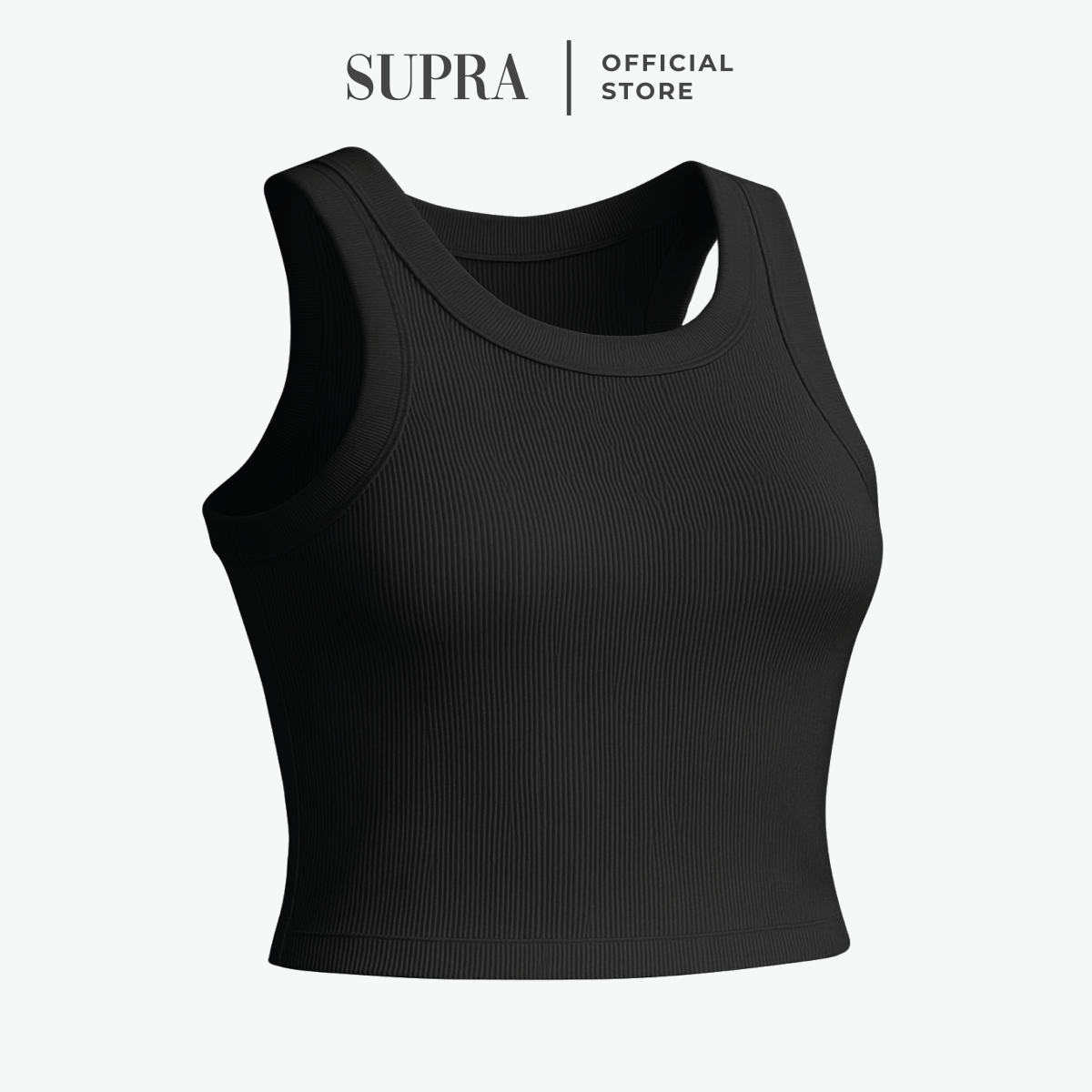 Forma Ribbed Crop Top - SupraSports
