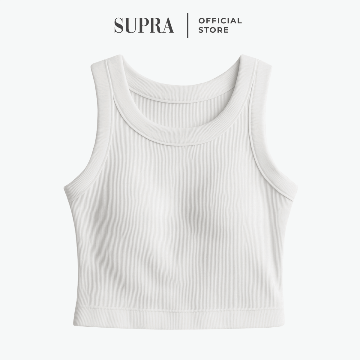 Forma Ribbed Crop Top - SupraSports