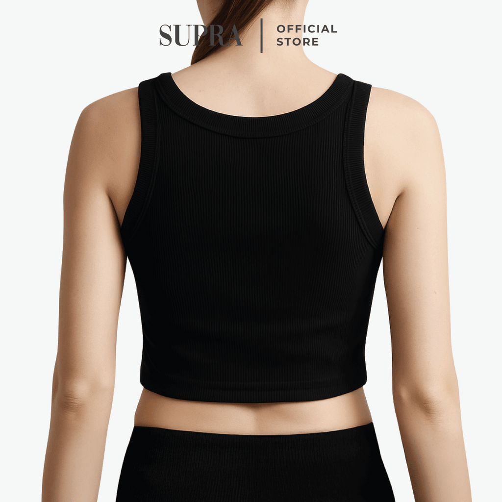 Forma Ribbed Crop Top - SupraSports
