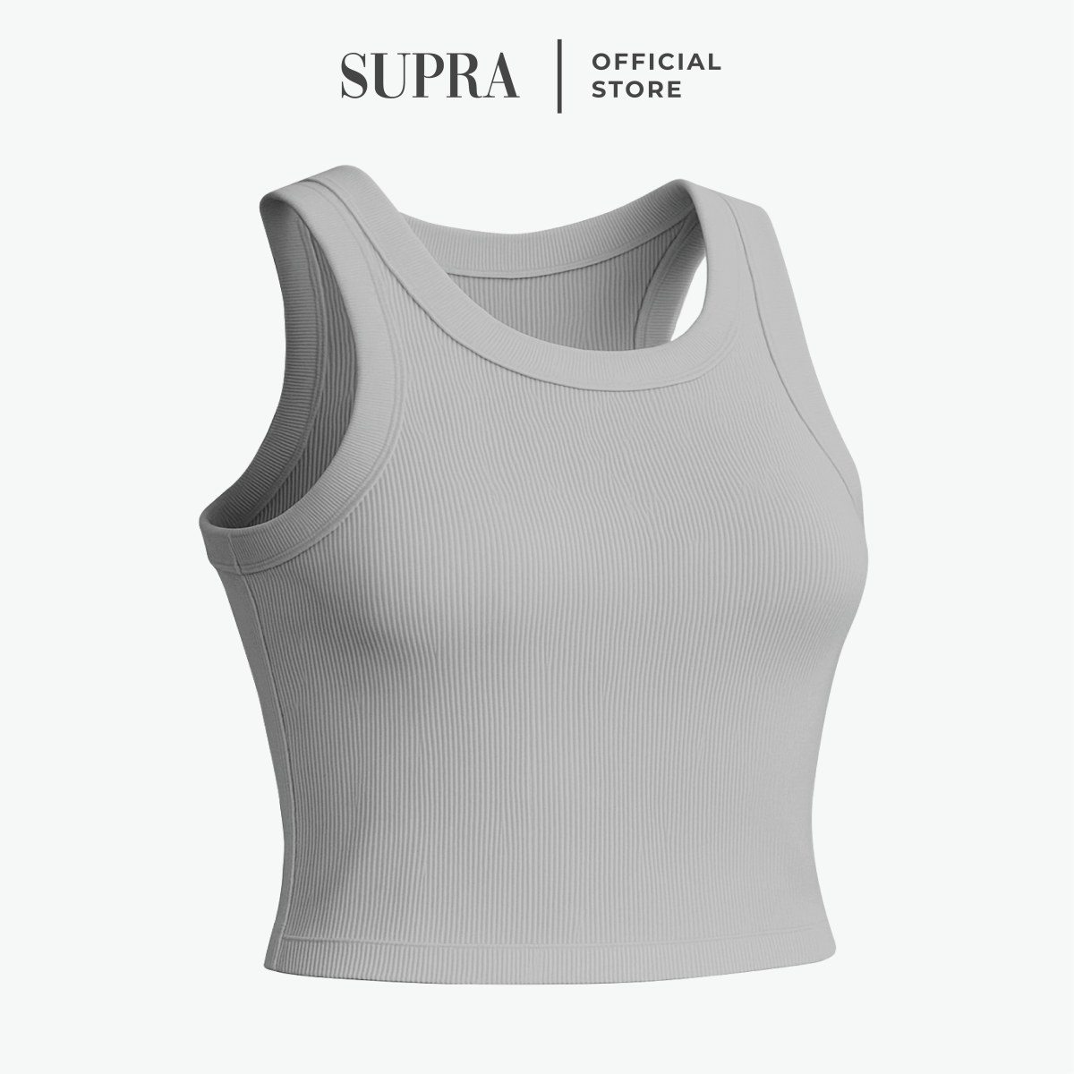 Forma Ribbed Crop Top - SupraSports
