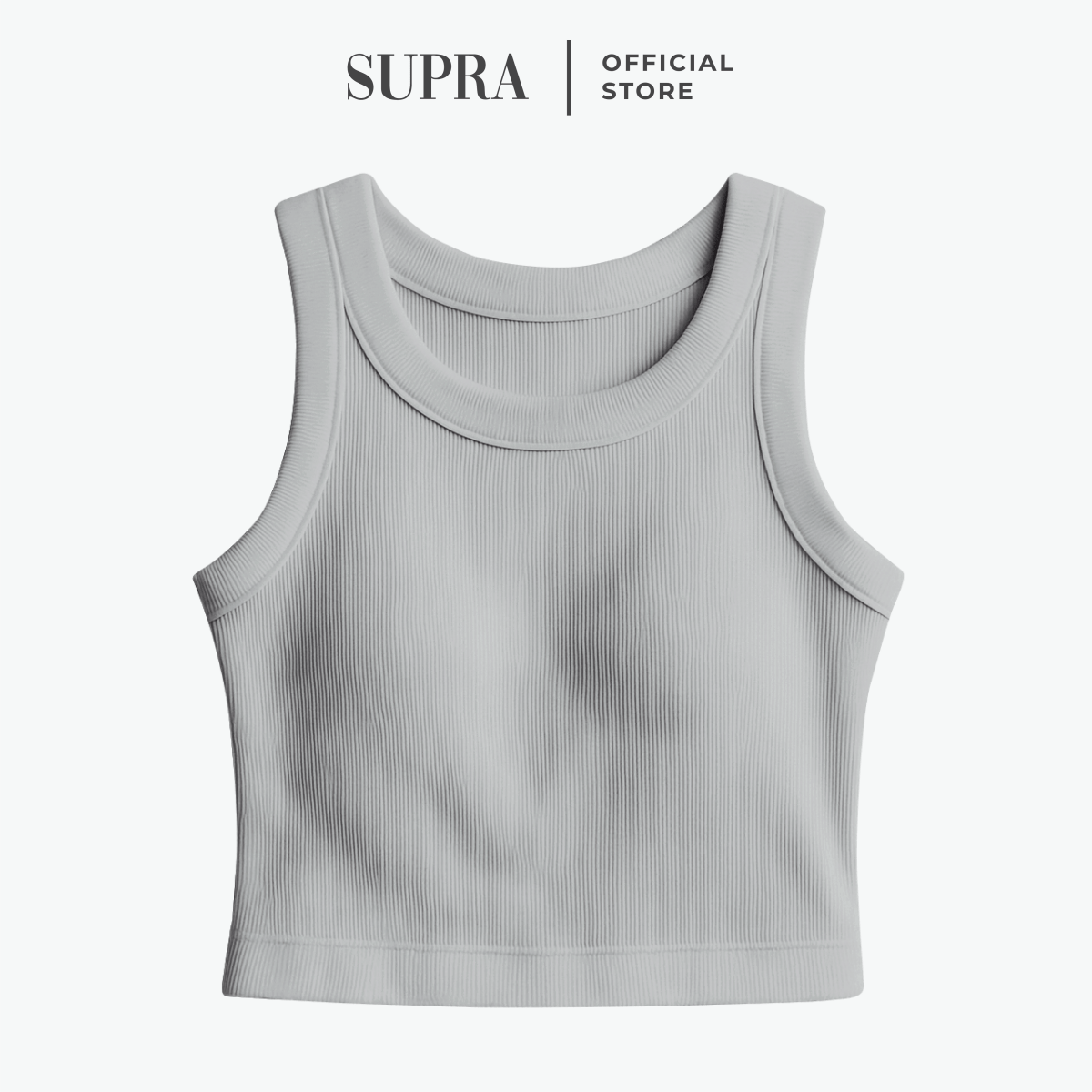 Forma Ribbed Crop Top - SupraSports