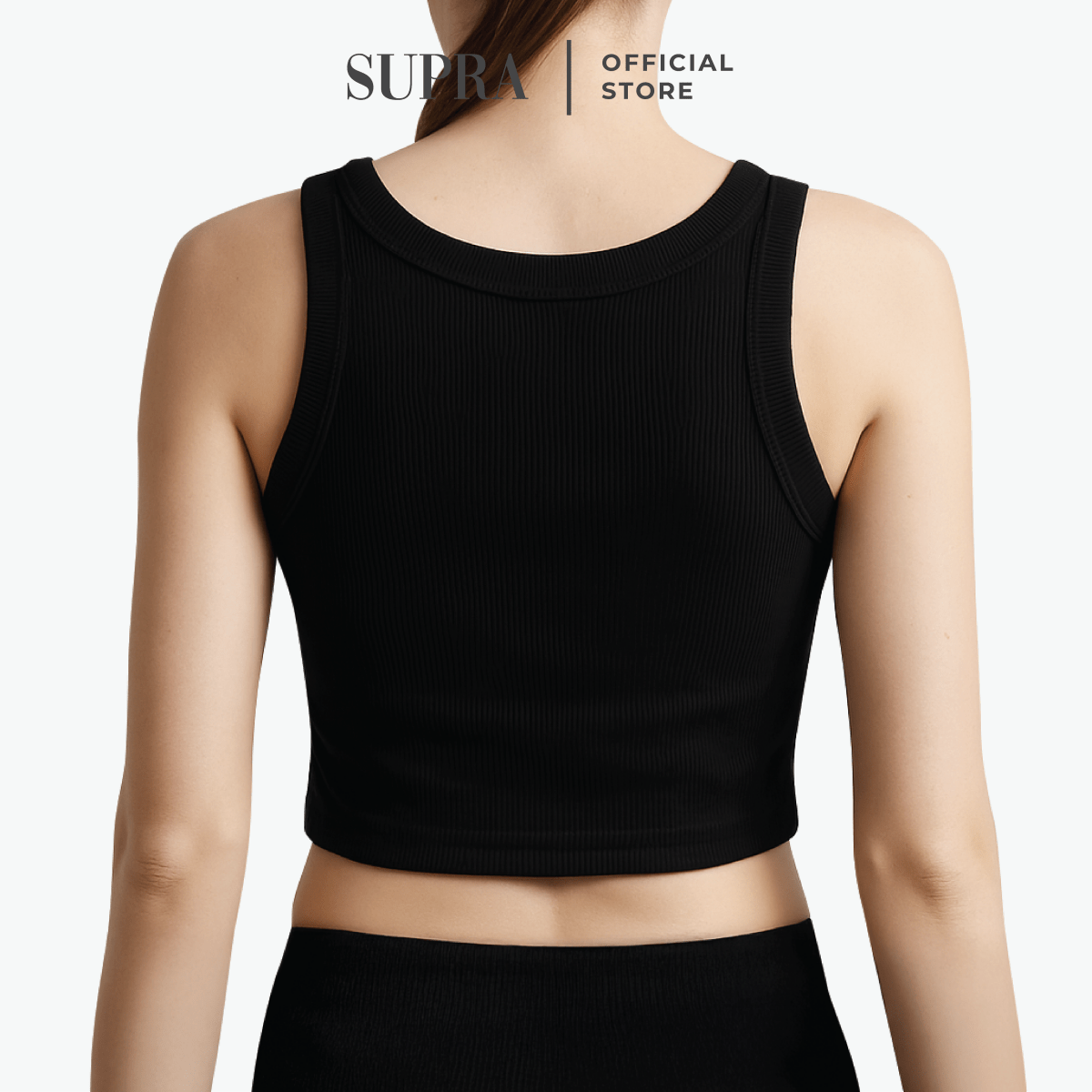 Forma Ribbed Crop Top - SupraSports