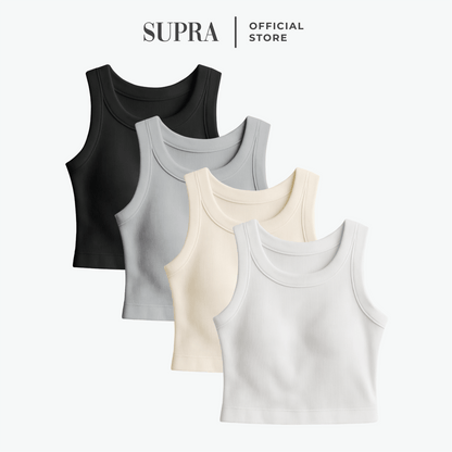 Forma Ribbed Crop Top - SupraSports