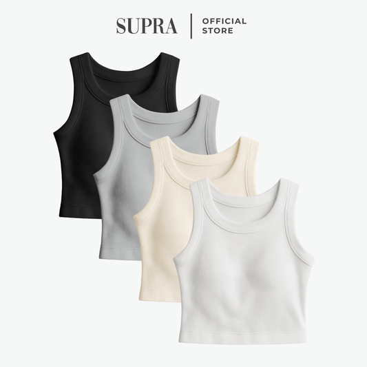 Forma Ribbed Crop Top - SupraSports