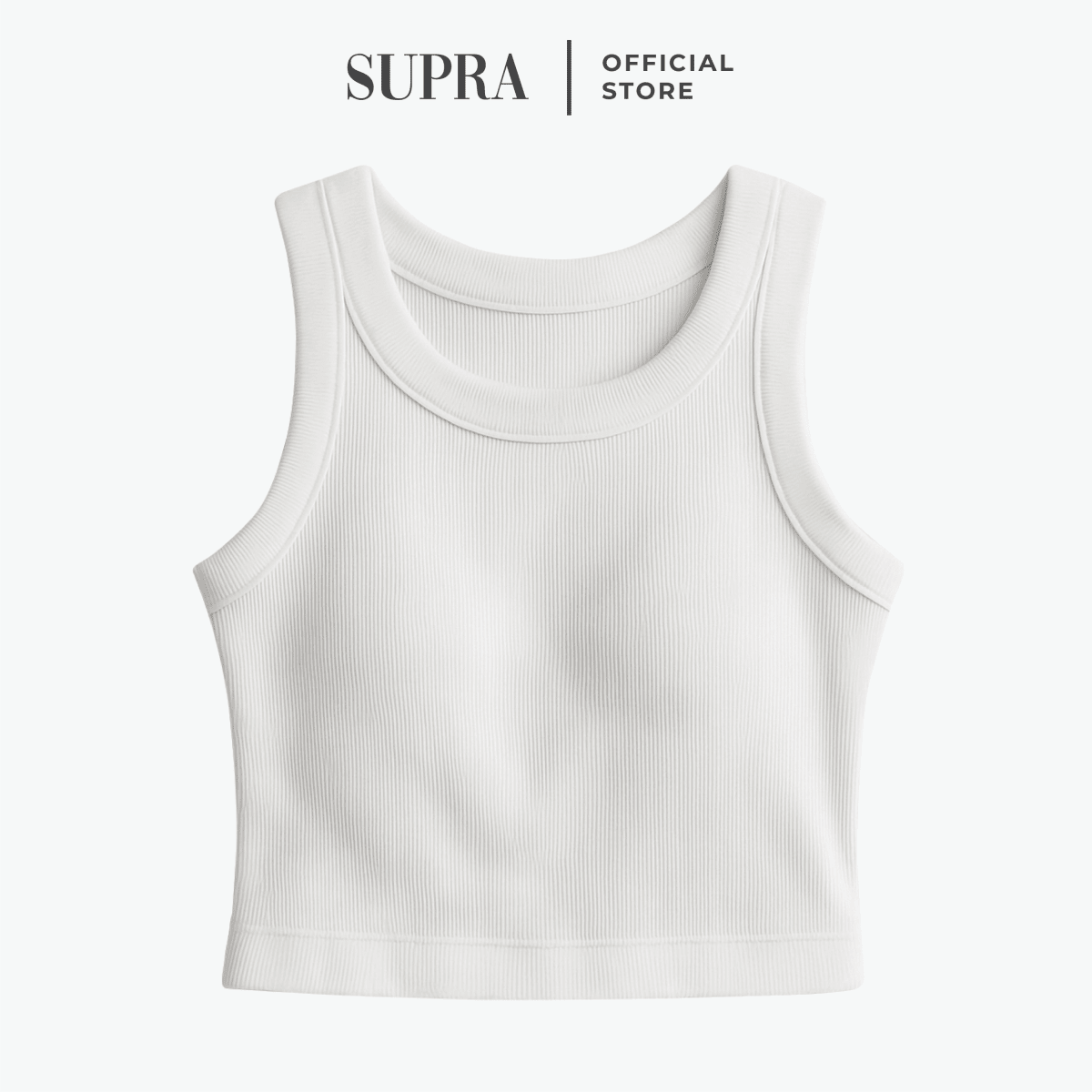 Forma Ribbed Crop Top - SupraSports