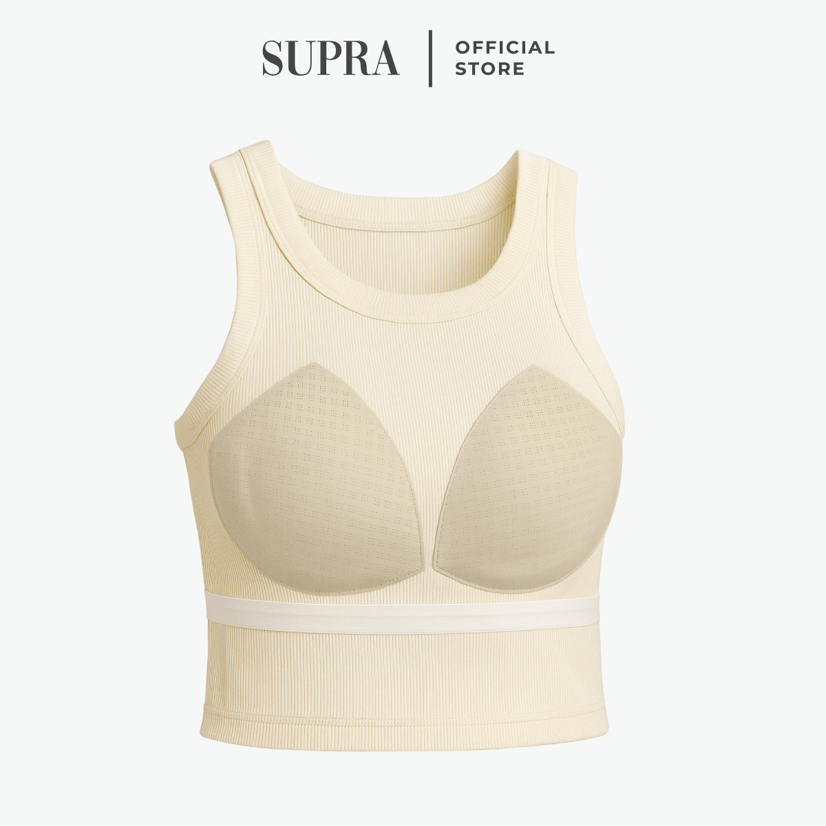 Forma Ribbed Crop Top - SupraSports