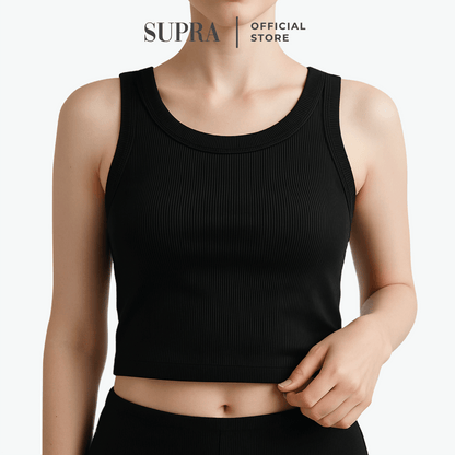 Forma Ribbed Crop Top - SupraSports