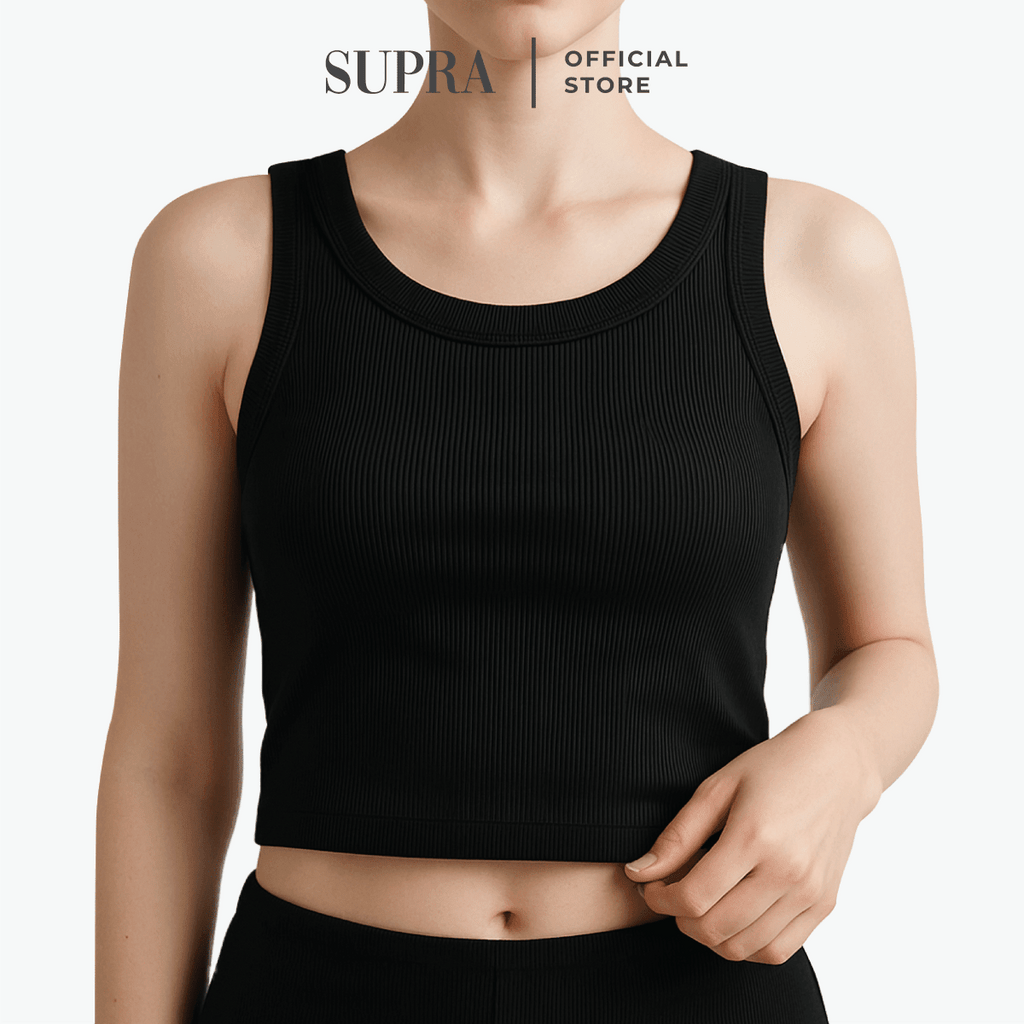 Forma Ribbed Crop Top - SupraSports