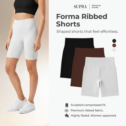 Forma Ribbed Shorts - SupraSports