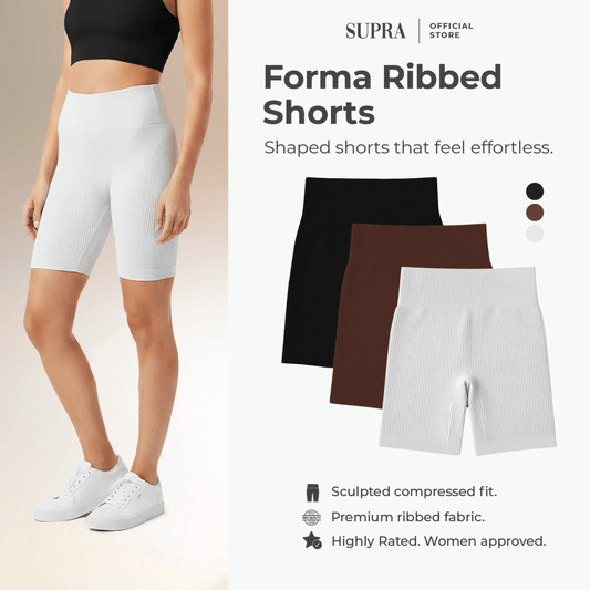 Forma Ribbed Shorts - SupraSports