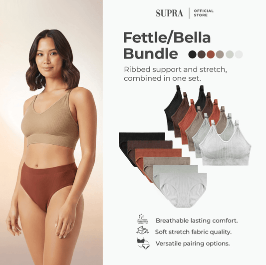 [SET] Fettle Bra and Bella Underwear - SupraSports