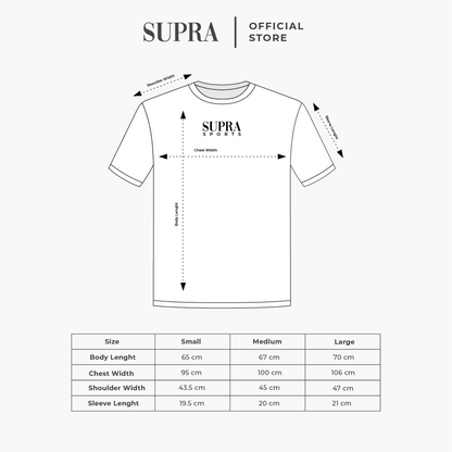 Suprasports Logo T-shirt - Unisex Original Basic Tee - SupraSports