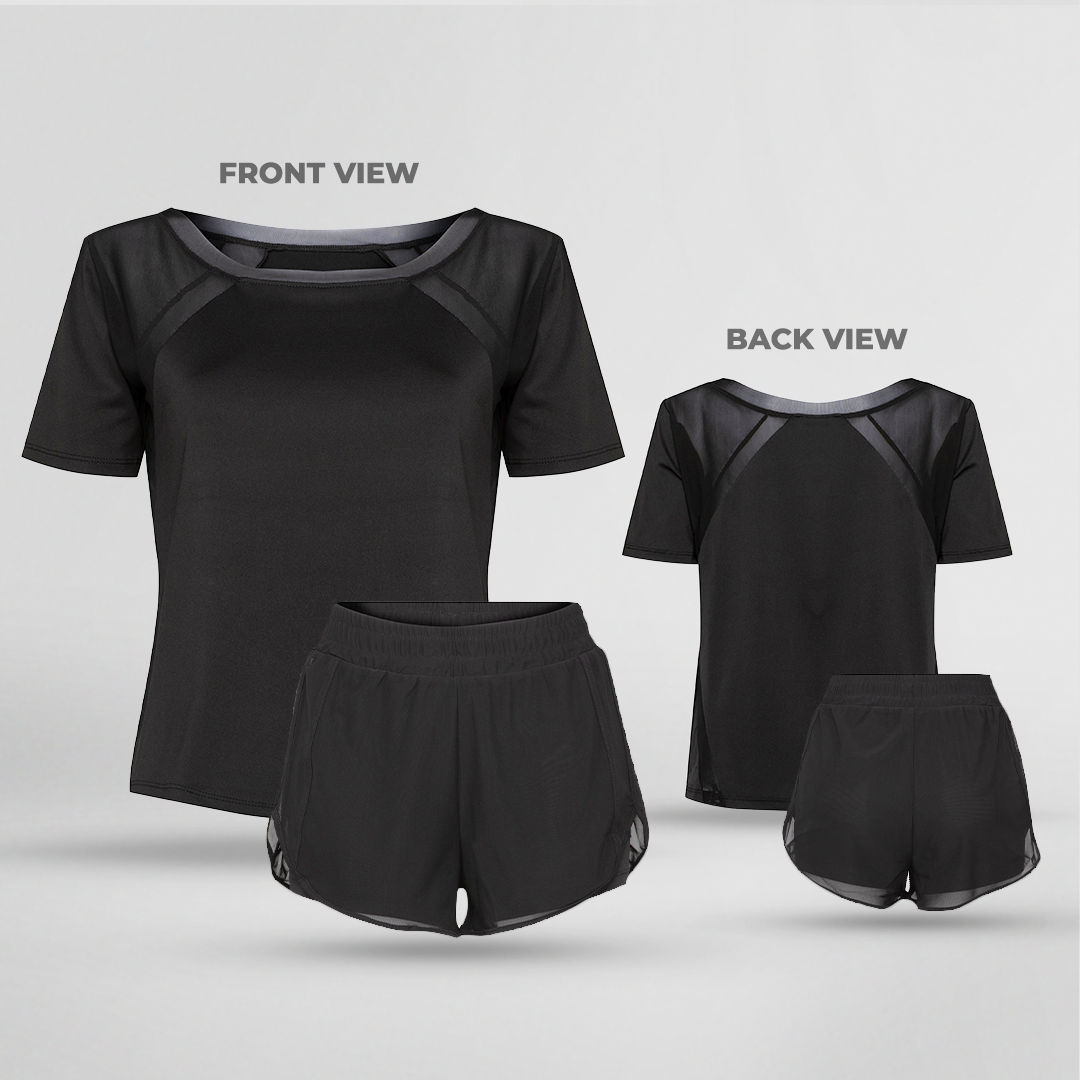 Frances™ Activewear [Just Black]