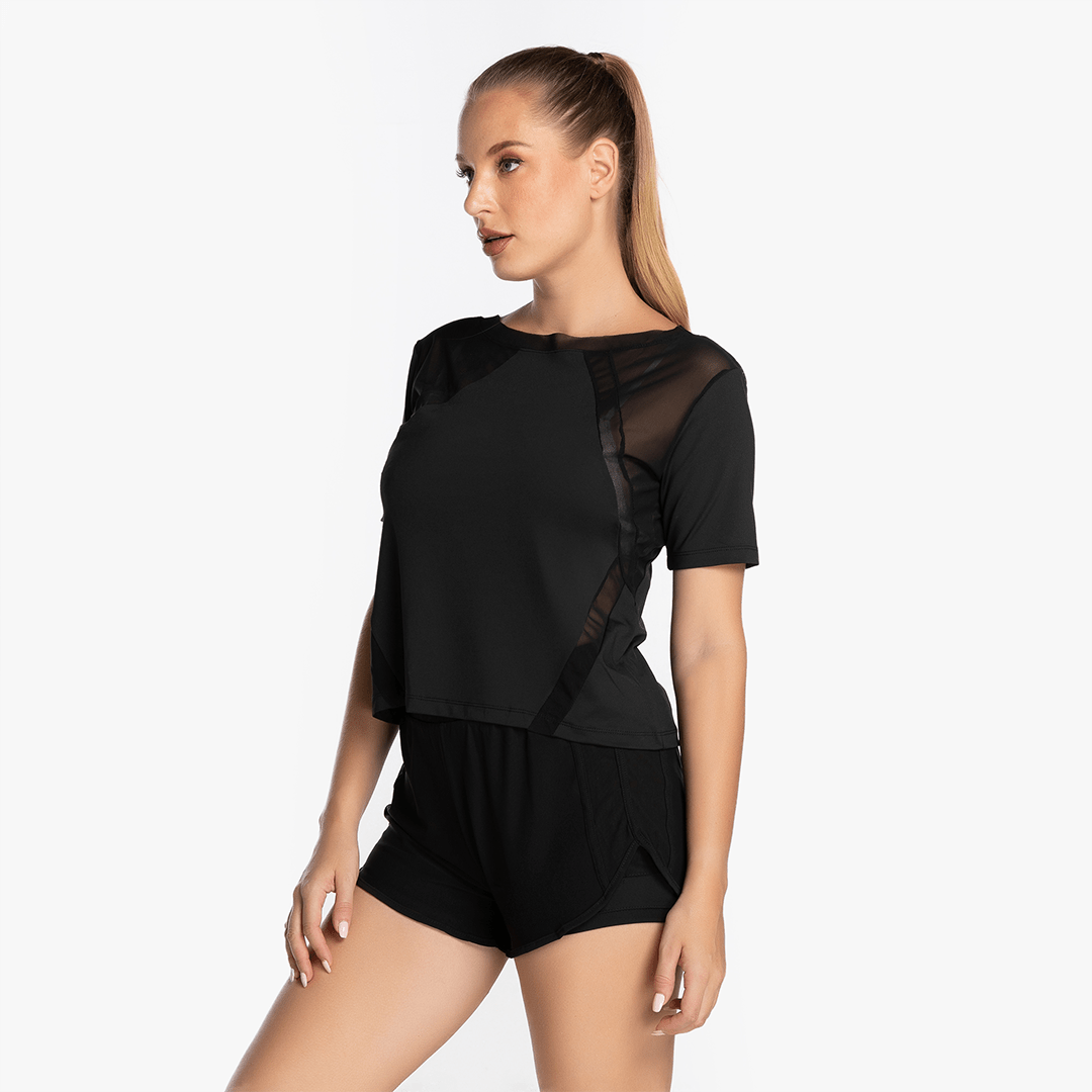 Frances™ Activewear [Just Black] - SupraSports