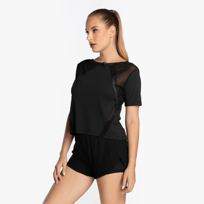 Frances™ Activewear [Just Black] - SupraSports