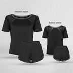 Frances™ Activewear [Just Black] - SupraSports